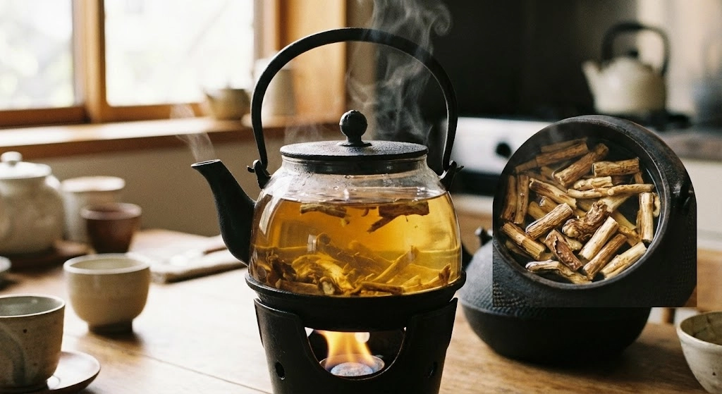 집에서 쉽게 끓여 마시는 해독차, 갈대뿌리차(노근차)