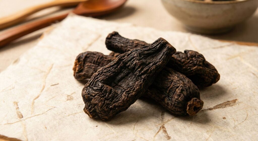 혈액 순환과 열을 내리는 데 좋은 최상급 건지황 약재